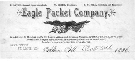 (Image: Eagle Packet Company Certificate)